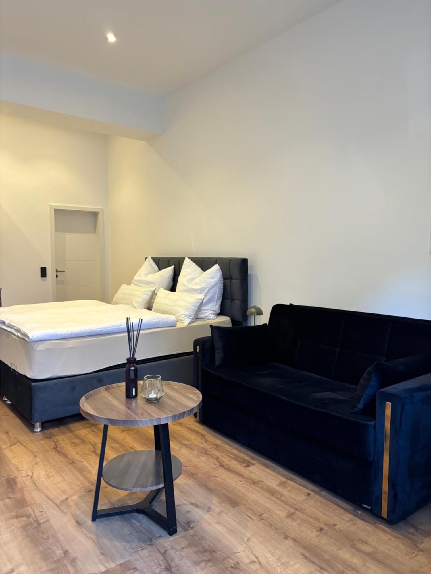 Luxus Apartment Mit Whirlpool In Kiel Luaran gambar